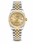 Rolex Lady 28MM Datejust Stainless Steel and 18K Yellow Gold