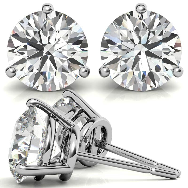 Lab Grown Diamond Stud Earrings