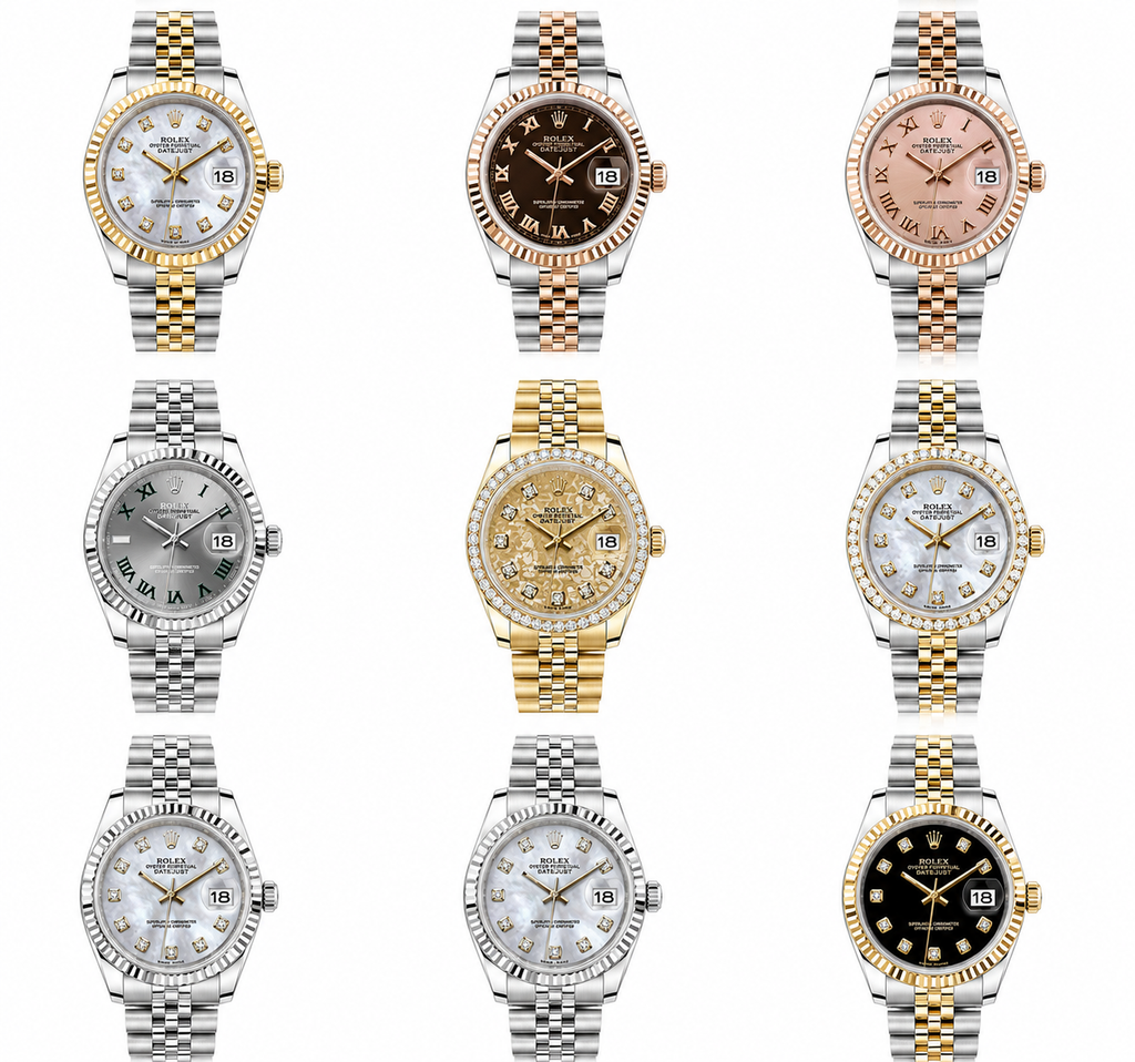 Rolex Lady 28MM Datejust Stainless Steel and 18K Yellow Gold