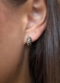 Buddha to Buddha Ben Gold Earrings