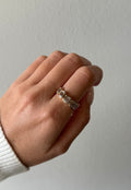1.58cttw Emerald Cut Lab Grown Diamond Band