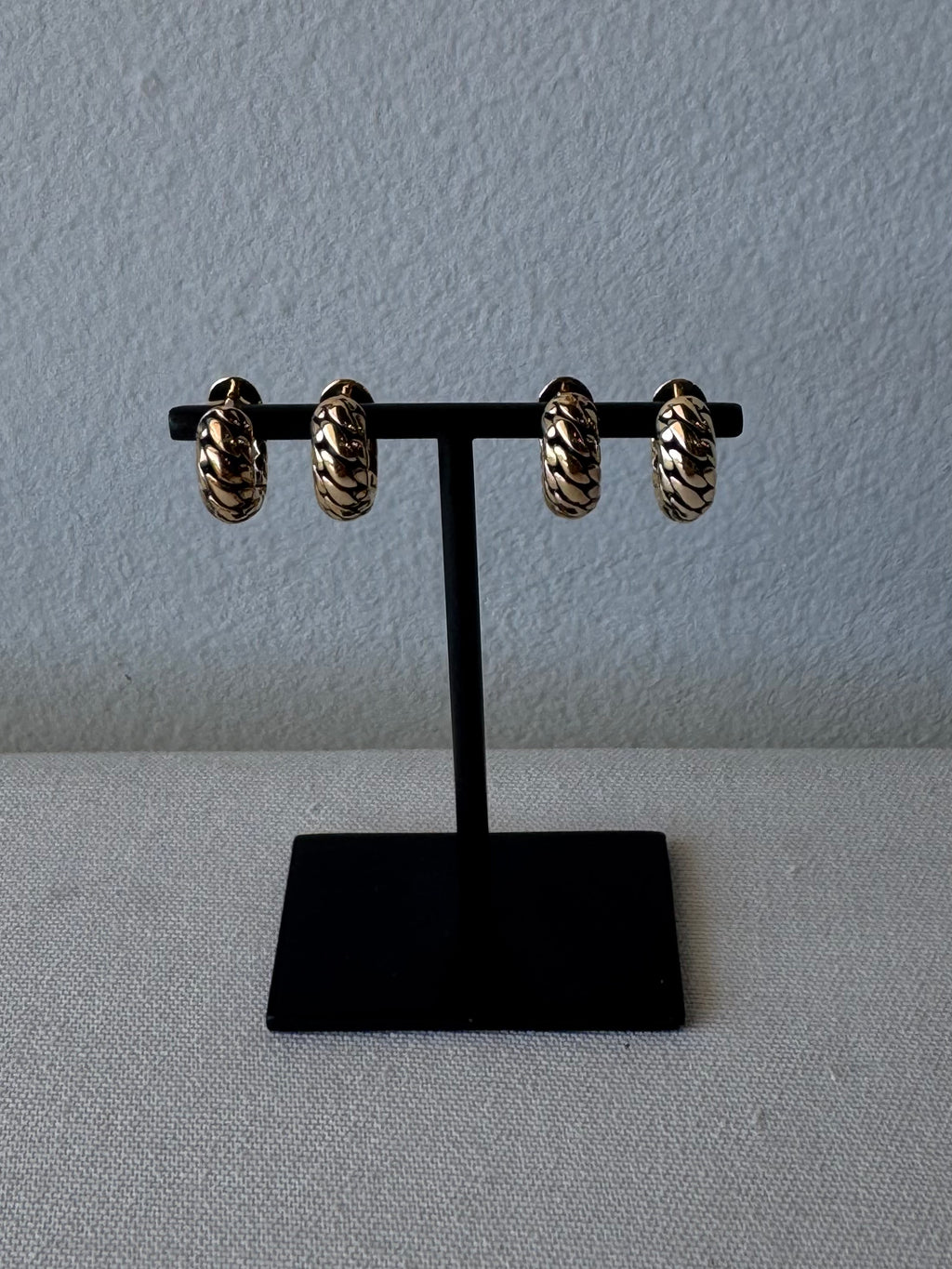 Buddha to Buddha Ben Gold Earrings