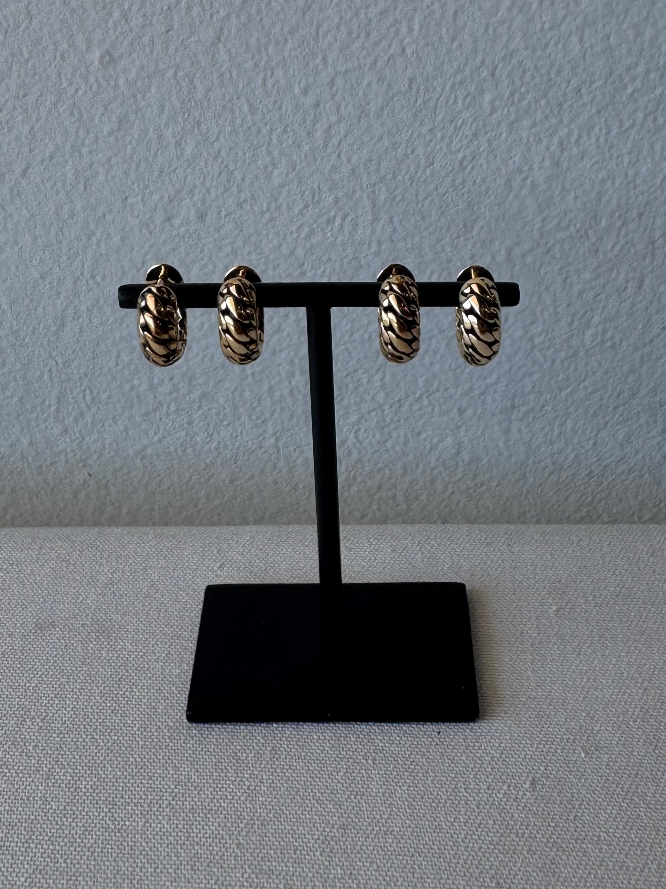 Buddha to Buddha Ben Gold Earrings