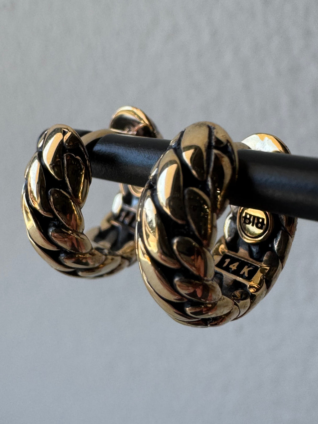 Buddha to Buddha Ben Gold Earrings