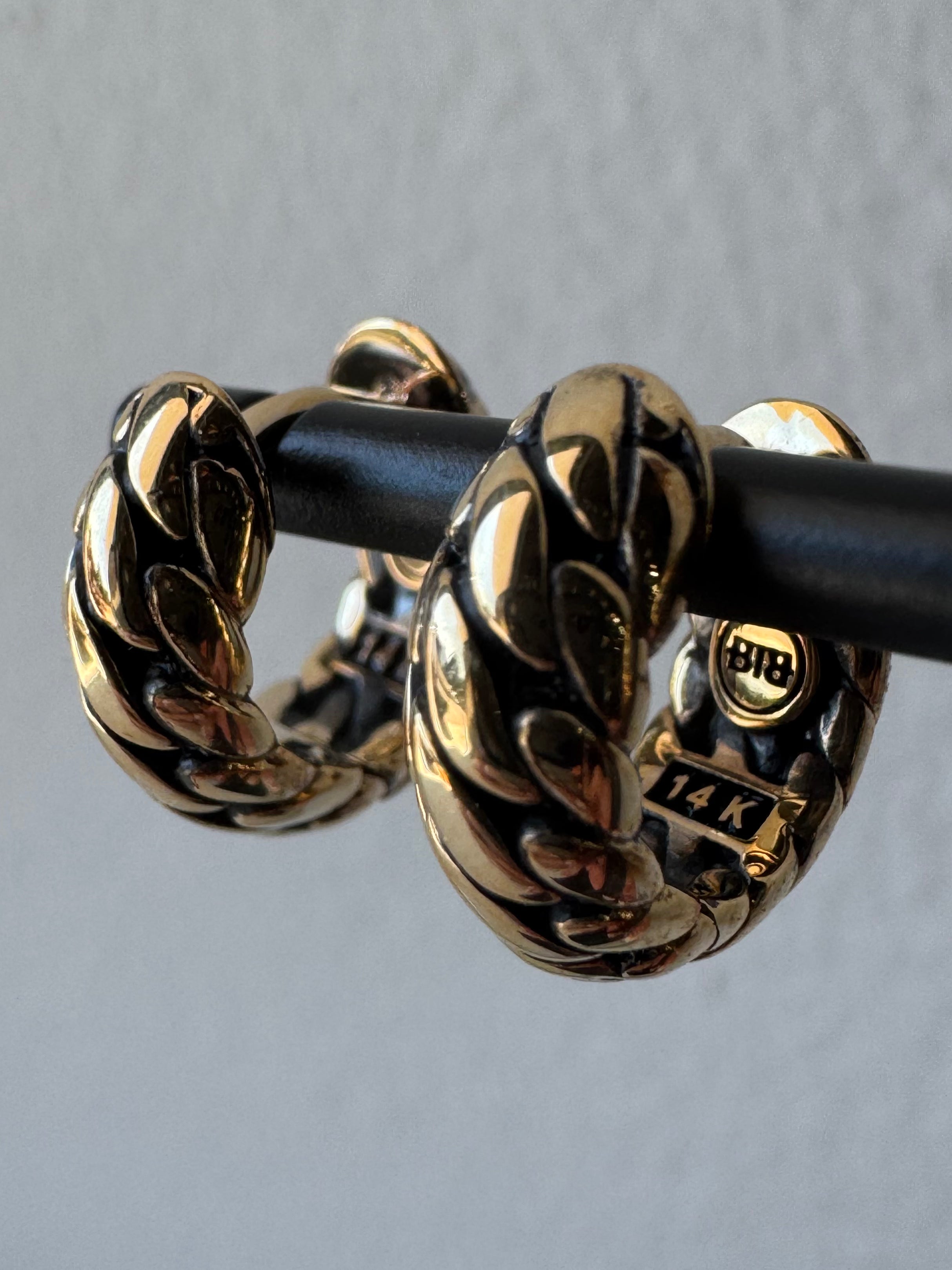 Buddha to Buddha Ben Gold Earrings